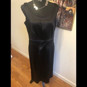 **NEW*** TALBOTS   A LINE.    LiL  JET BLACK DRESS